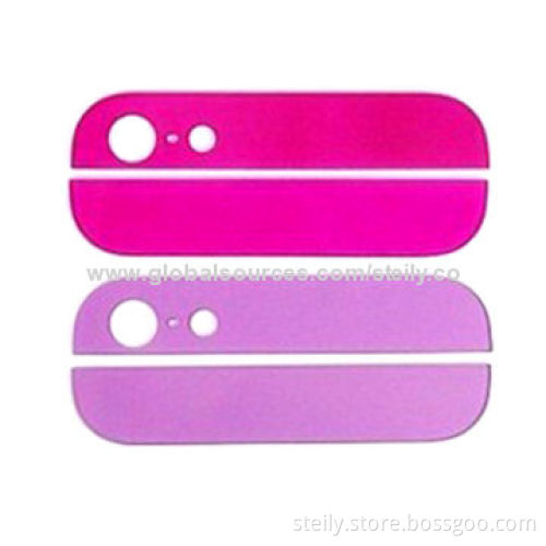 Top and Bottom Glass Cover for iPhone 5, Colored Black and White Replacement Parts